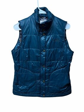 The North Face Women's Teal Quilted Puffer Vest